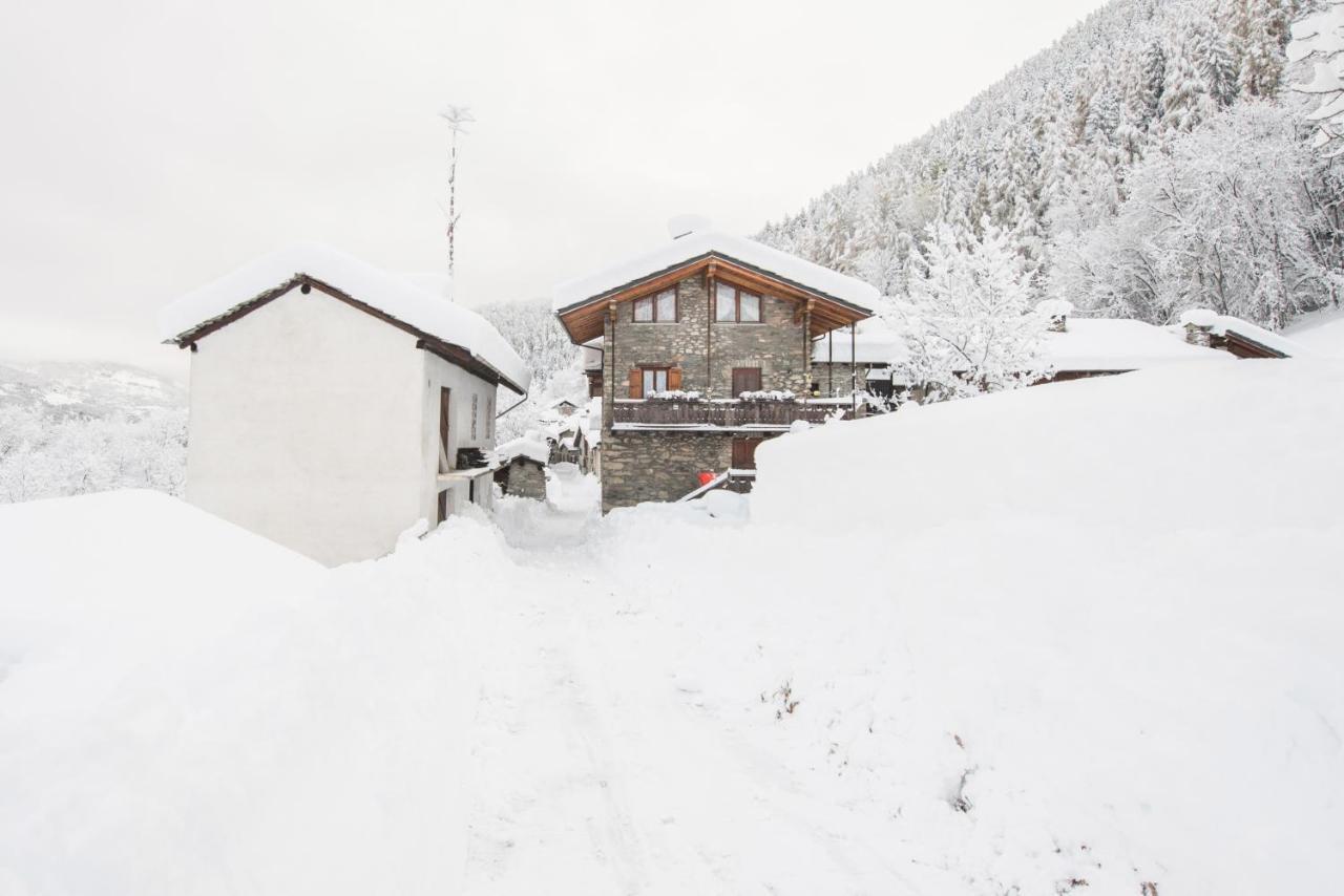 Apartmán Casa Vacanze Grand-Haury Da Andrea Arvier Exteriér fotografie